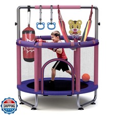 Trampoline for Kids 55inch Toddler Mini Small Trampoline Outdoor