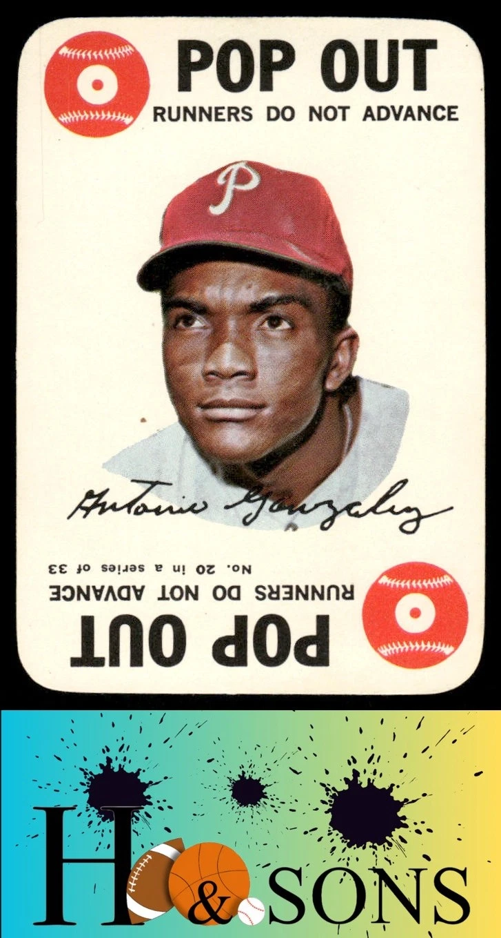 1968 Topps #20 Antonio Gonzalez Game