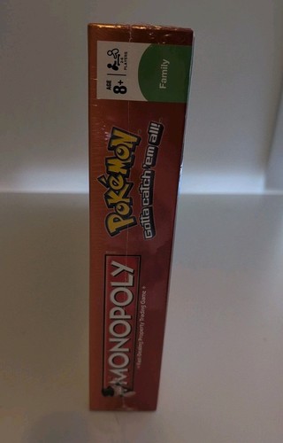 Pokemon Monopoly Board Game Kanto Edition Sealed - Picture 4 of 8