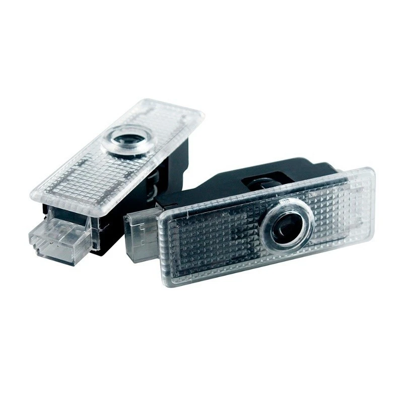Lámpara de puerta de coche 2 piezas LED proyector láser luces de charco para MINI Cooper 2005-2025 Foto 2 de 4