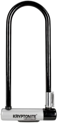 Kryptonite KryptoLok U-Lock 4 x 11.5'' Keyed Black Includes Bracket