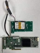 Amcc Lsi 9690sa-4i Sas/Sata Raid Controller + Bbu + Battery Module 700-3405-20f