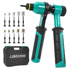 LIBRATON Rivet Nut Tool, Rivnut Tool, Professional Ratchet Nutsert Tool Kit, ...