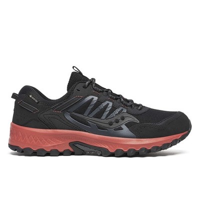 SAUCONY - HERRENSCHUH GRID PEAK GTX BLACK | BRICK S70849-4