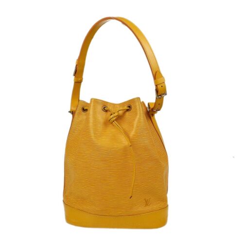 LOUIS VUITTON YELLOW EPI NOE DRAWSTRING SHOULDER BAG M44009 AR1924 XX27630