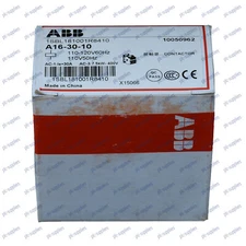 one new abb A16-30-10 AC contactor 110VAC Quality assurance