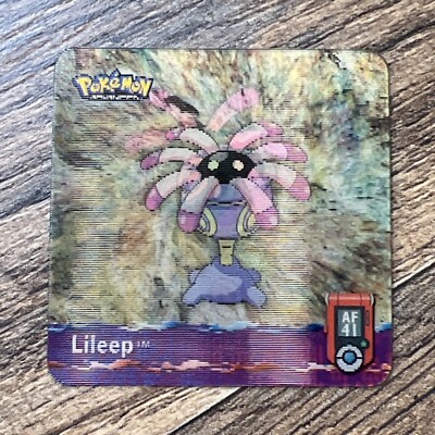 2003 Pokemon Advanced Artbox 3D Lileep & Cradily #AF41 Lenticular