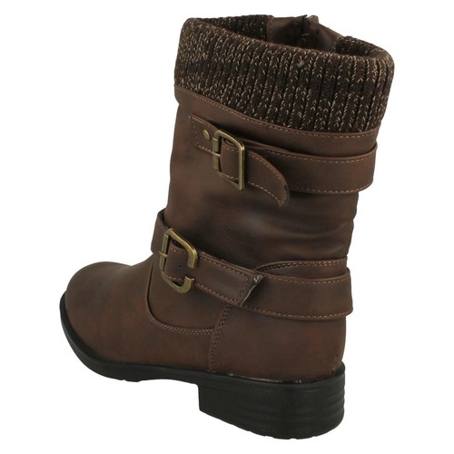 Botas forradas cálidas a media pantorrilla F5R1182 para dama precio de venta 34,99 GBP - Imagen 12 de 18