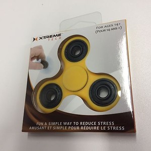 Brand New Fidget Hand Spinner Yellow Stress Relief Games Toys Ceramic Steel Bear