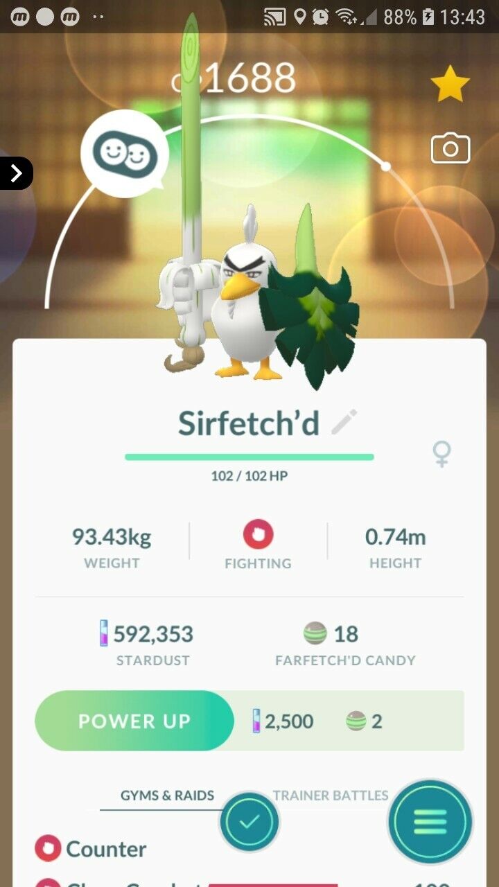 Galarian Farfetch'd (Pokémon GO): Stats, Moves, Counters, Evolution