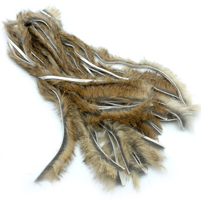 RABBIT STRIPS - BULK 32 PER PACK - Hareline Fly Tying Material Zonker Cut Hide