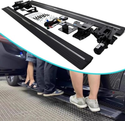 Deployable Electric Running Board Side Step Bars Fits HYUNDAI Santa Fe 2024