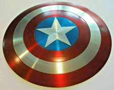 22"INCH Captain America Shield - Metal Prop Replica - Screen Accurate - Scale