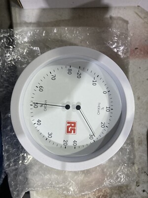 RS Pro 4137617 Analong Wall Mount Thermohygrometer 6in | eBay