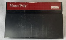MONO POLY, SEGA MEGA GAME CARTRIDGE !!