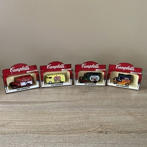Campbells 100th Anniversary Die Cast Cars - Lot Of 4