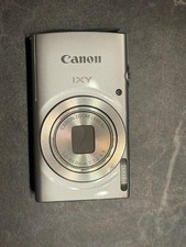 Canon PowerShot IXY 200 ELPH 185 digital Camera 180 20MP Silver Flash didn't