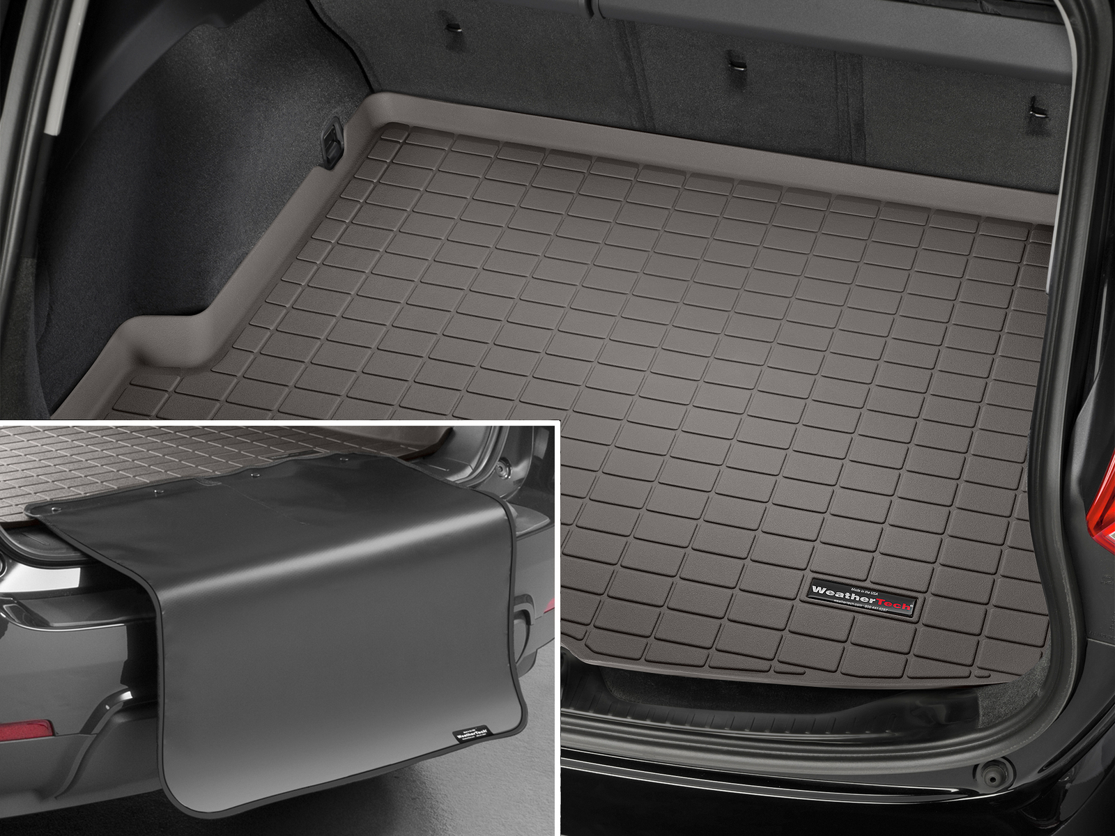 WeatherTech Cargo Liner with Bumper Protector for Audi A7 RS7 S7-image
