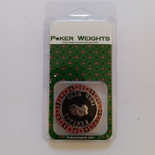 Poker Weights "Protect Your Nuts" Metal Card Guard Poker Hand Protector