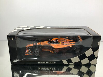 MINICHAMPS 010014 ORANGE ARROWS ASIATECH A22 F1 #14 J.VERSTAPPEN -1:18- GOOD IB
