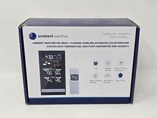 Ambient Weather WS-2801A Advanced Wireless Color Forecast Station w/ 1 Sensor