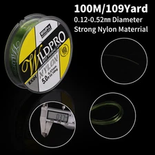 Reaction Tackle Fluorocarbon Coated Fishing Line - 105 Yards- High Strength USA