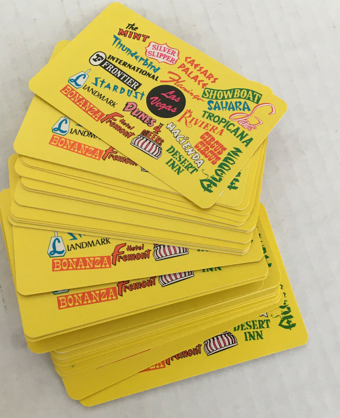 Vintage Las Vegas strip souvenir playing card card deck collectible