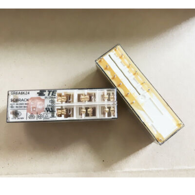 1PC   Schrack SR6A6K24 24VDC Safety Relays 14 Pins 8A 250VAC #D1*