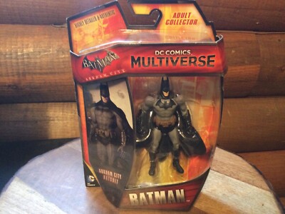 DC Comics Multiverse Arkham City Armored Batsuit Figure Mattel 2013 NIP ...