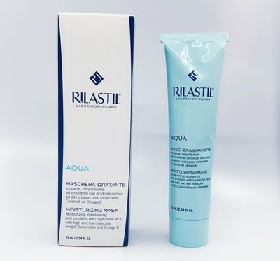 Rilastil Laboratori Milano Aqua Moisturizing Mask 75ml 2.54oz #gloau