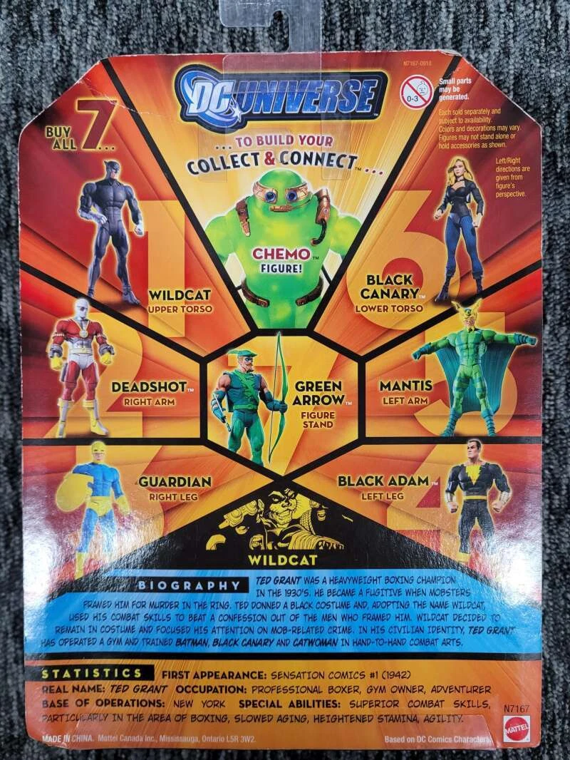 DC Universe Classics Wildcat Action Figure Unopened Wave 9 Figure 1 | eBay