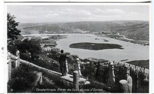 Turkey Istanbul Muslim Cemetery & European Part View Jew Isaak Ahitouv postcard