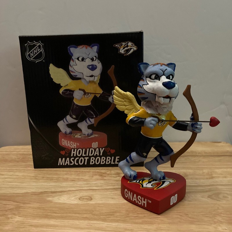 NHL Nashville Predators Gnash Bobblehead -  Valentine's Day *LIMITED TO 180*