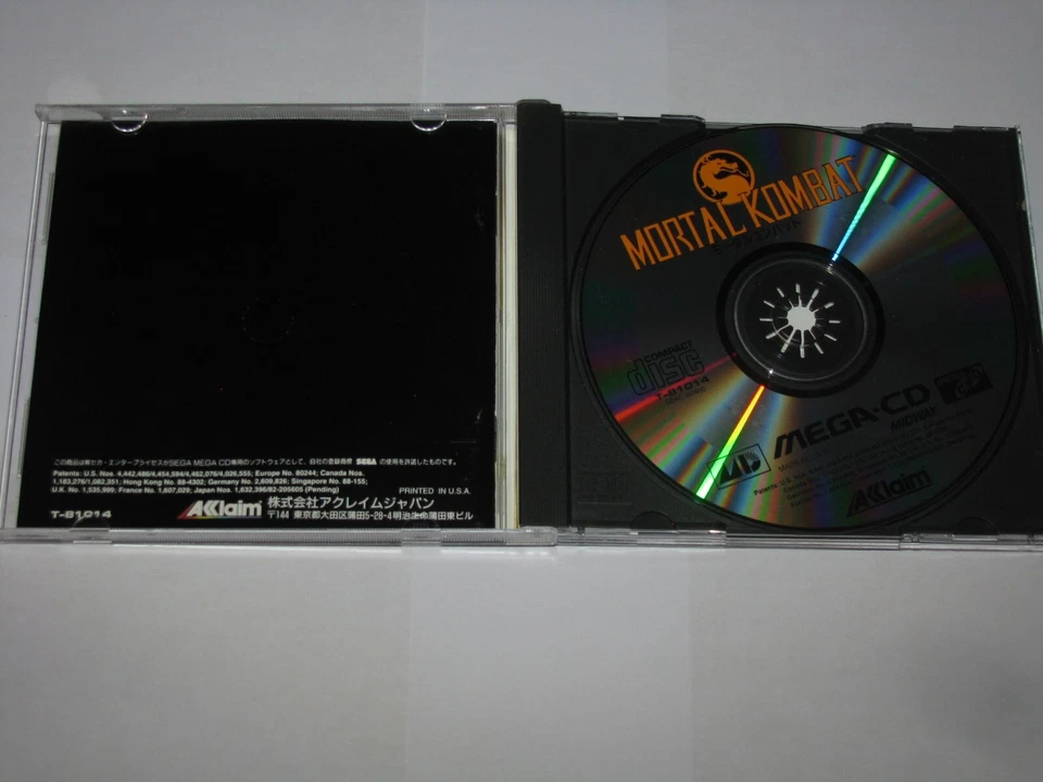 Mortal Kombat Kanzenban Japanese Sega Mega CD Japan import +spine card US Seller - Image 4 of 4