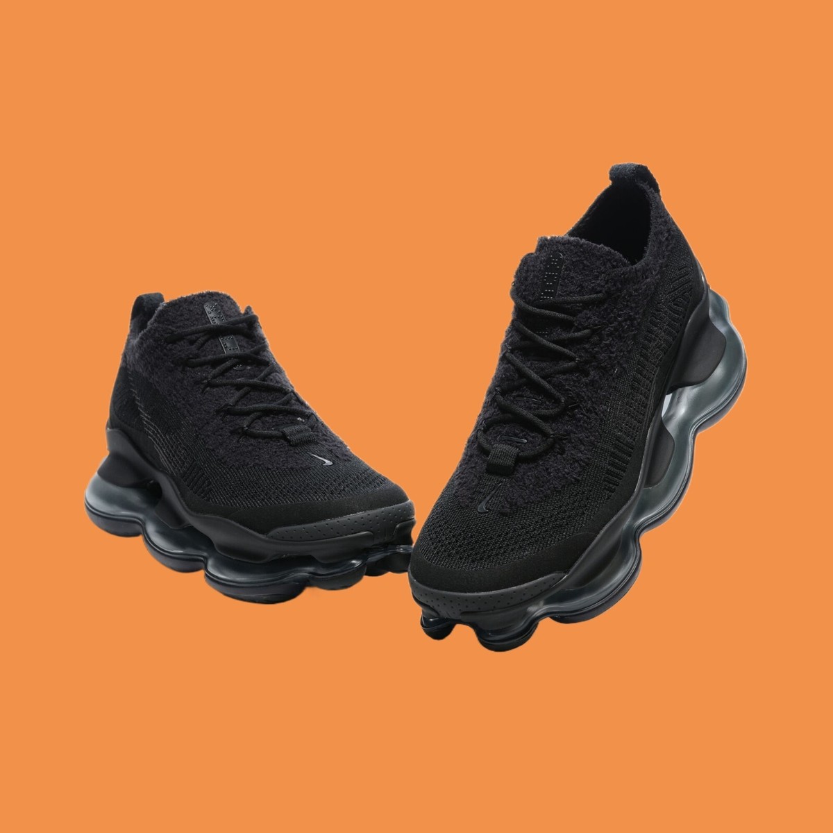 New Nike Air Max Scorpion FK 2022 Men's Triple Black New Nike Air Max Scorpion FK 2022 Men's Triple Black