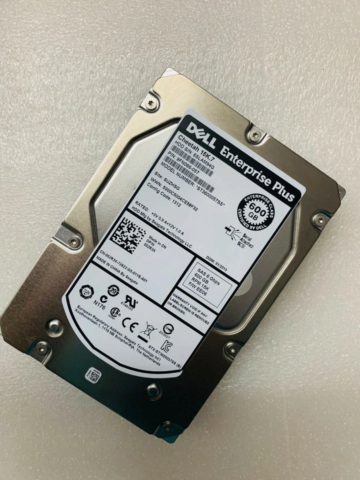 Dell Equallogic 600Gb 15K SAS Hard drive 9FN066 02R3X PS6010 PS6100 PS6110 - Image 4 of 4