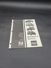GMC TRUCK HALFSHAFT ASSEMBLIES DIAGNOSIS SERVICE REFERENCE GUIDE MANUAL BOOK 