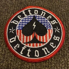 VTG 2001 DEFTONES Iron On Patch
