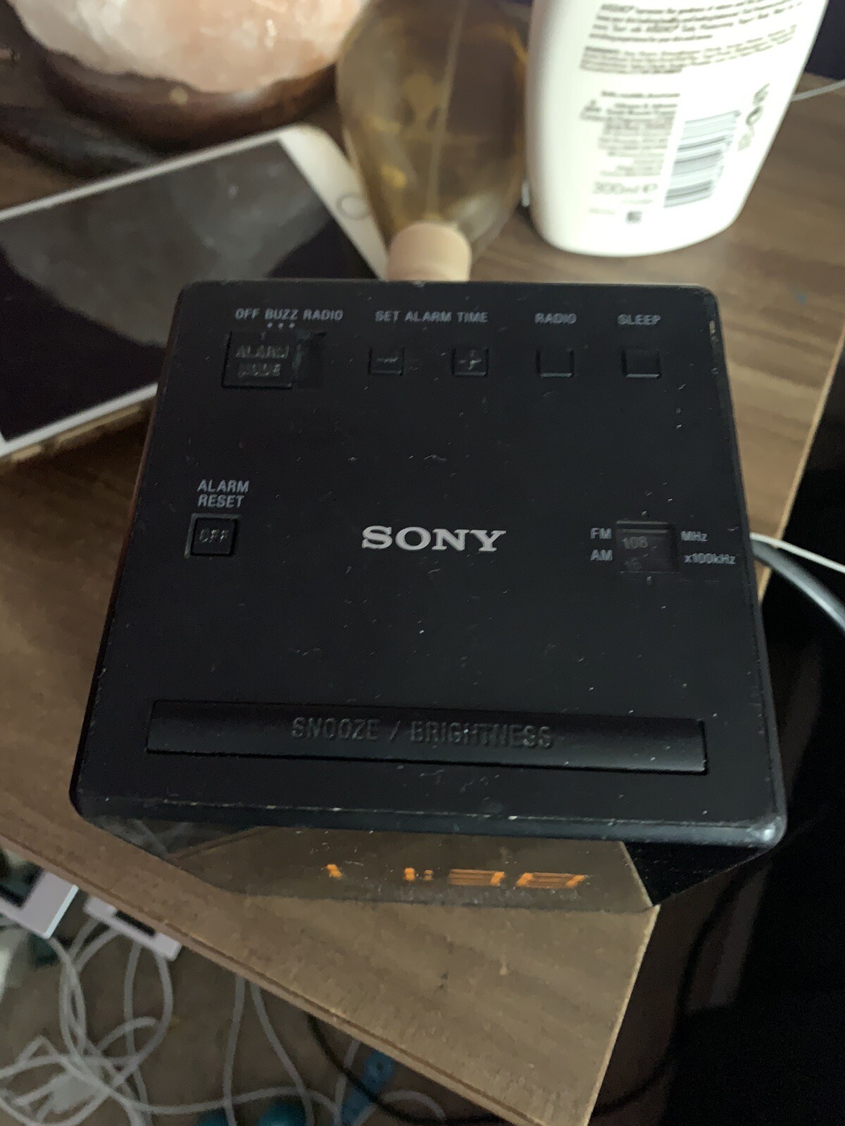 Sony ICFC1 Cube Clock Radio Black 4905524962017 eBay