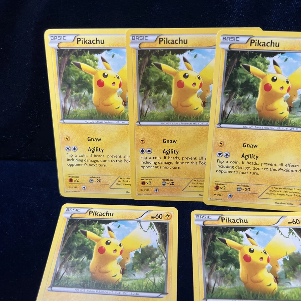 Pikachu 48/162 Breakthrough Pokemon Card Non-Holo 5 - Image 2 of 4