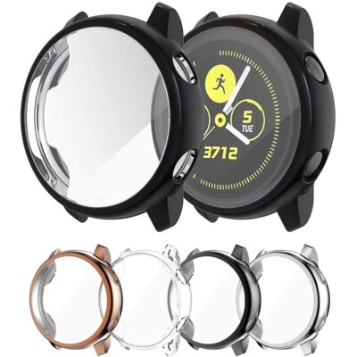40mm Flexible TPU Cover Case Screen Protector for Samsung Galaxy Watch Active 1