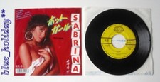 **SABRINA SALERNO HOT GIRL  KISS ME 7"SEVEN SEAS JAPAN 1988