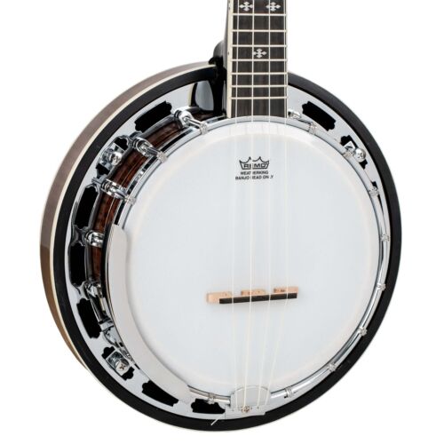 Gold Tone Banjolele DLX Deluxe 4 string Banjo Ukulele With Gig Bag - Picture 2 of 10