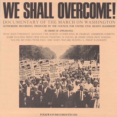 VARIOUS ARTISTS - WE SHALL OVERCOME: DOCUMENTARY OF THE MARCH ON WASHINGTON NEW 