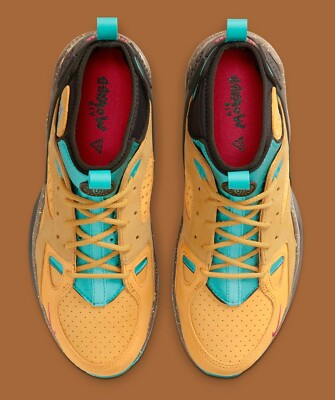 Nike ACG Air Mowabb Twine Fusion Red Club Gold Teal Size US  display picture 3