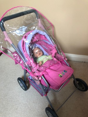 baby born doll pram