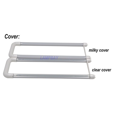 LED Tube Light U shaped 2ft 20W G13 U Bend Fluorescent Retrofit Bulb T8