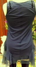 Tunique Asymétrique LMV Taille 42 - Noire Et Grise - Occasion En Excellent État