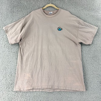 International Stunt Association ISA T-Shirt Mens Size XXL Gray Short Sleeve VTG