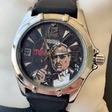 TISSOT GODFATHER “Mafia” ❗️Art Work Dial❗️Vintage Watch‼️ SERVICED‼️